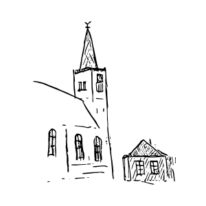 Logo van het Witte Kerkje