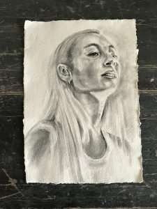 (S10) Stien den Hollander - Houtskool op papier (in progress)