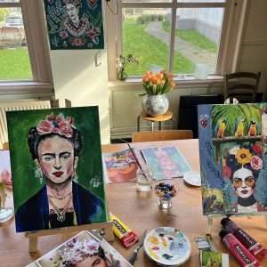 Zelfportret Workshop Frida Kahlo